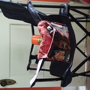 Camp Chair Caddy- handmade